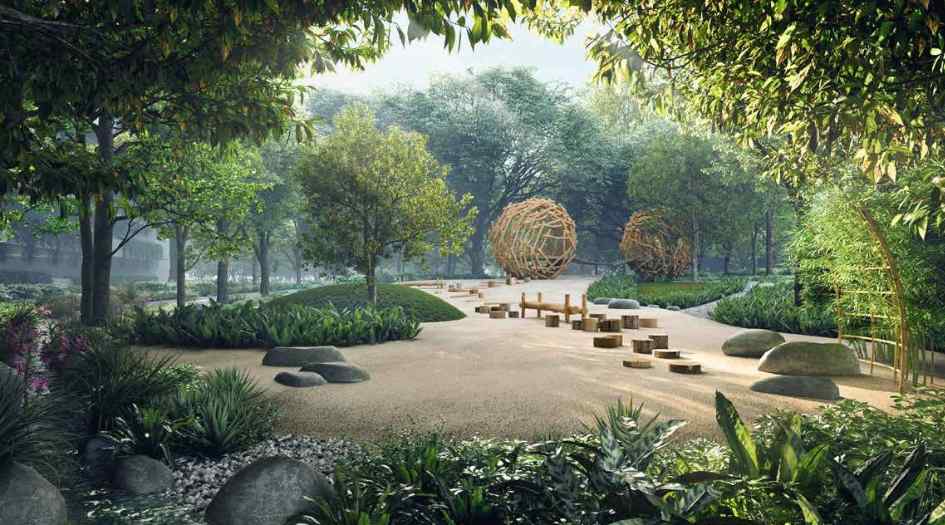 Oberio-green-city-Landscape Garden